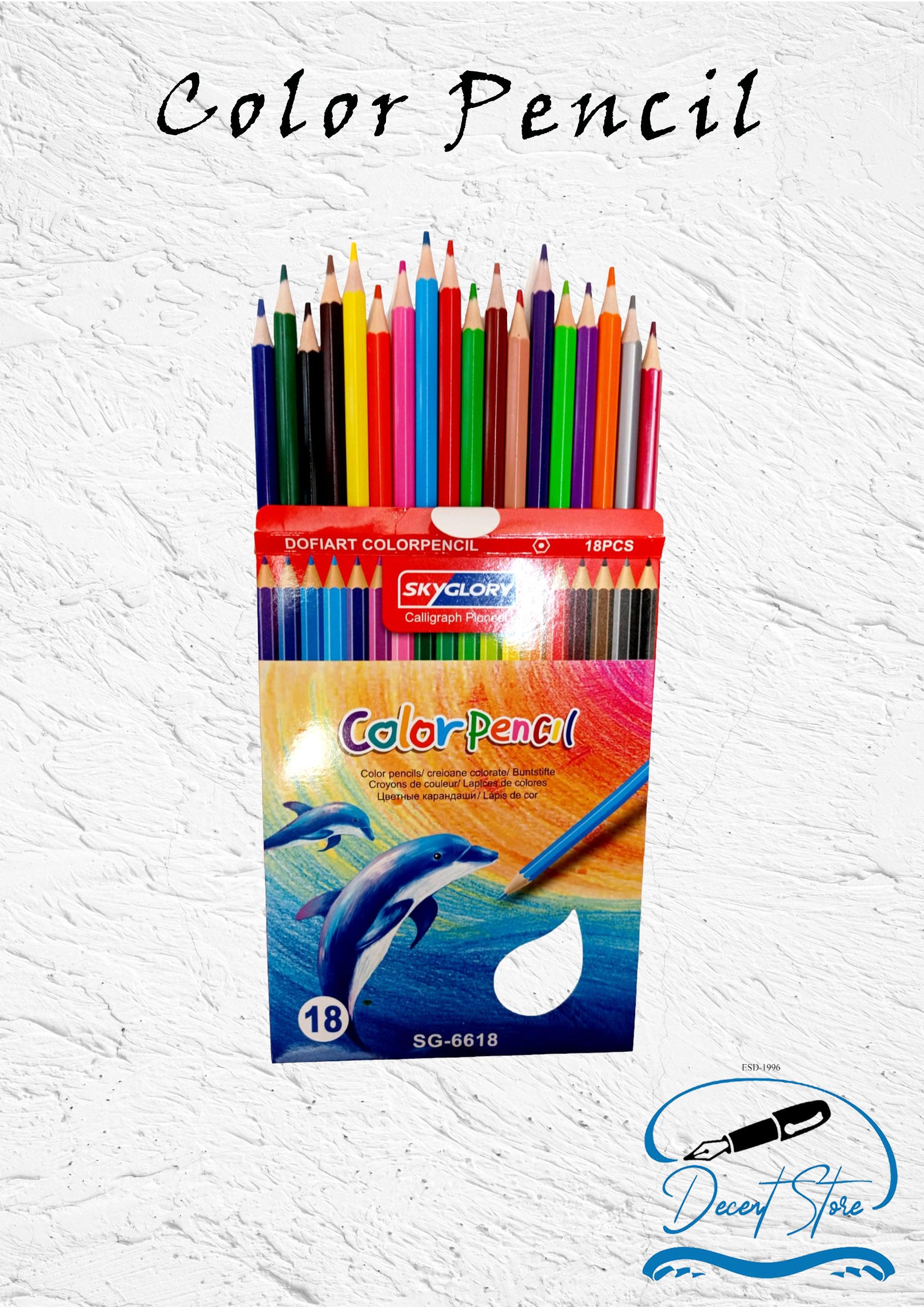 Sky Glory Colour Pencil view 2