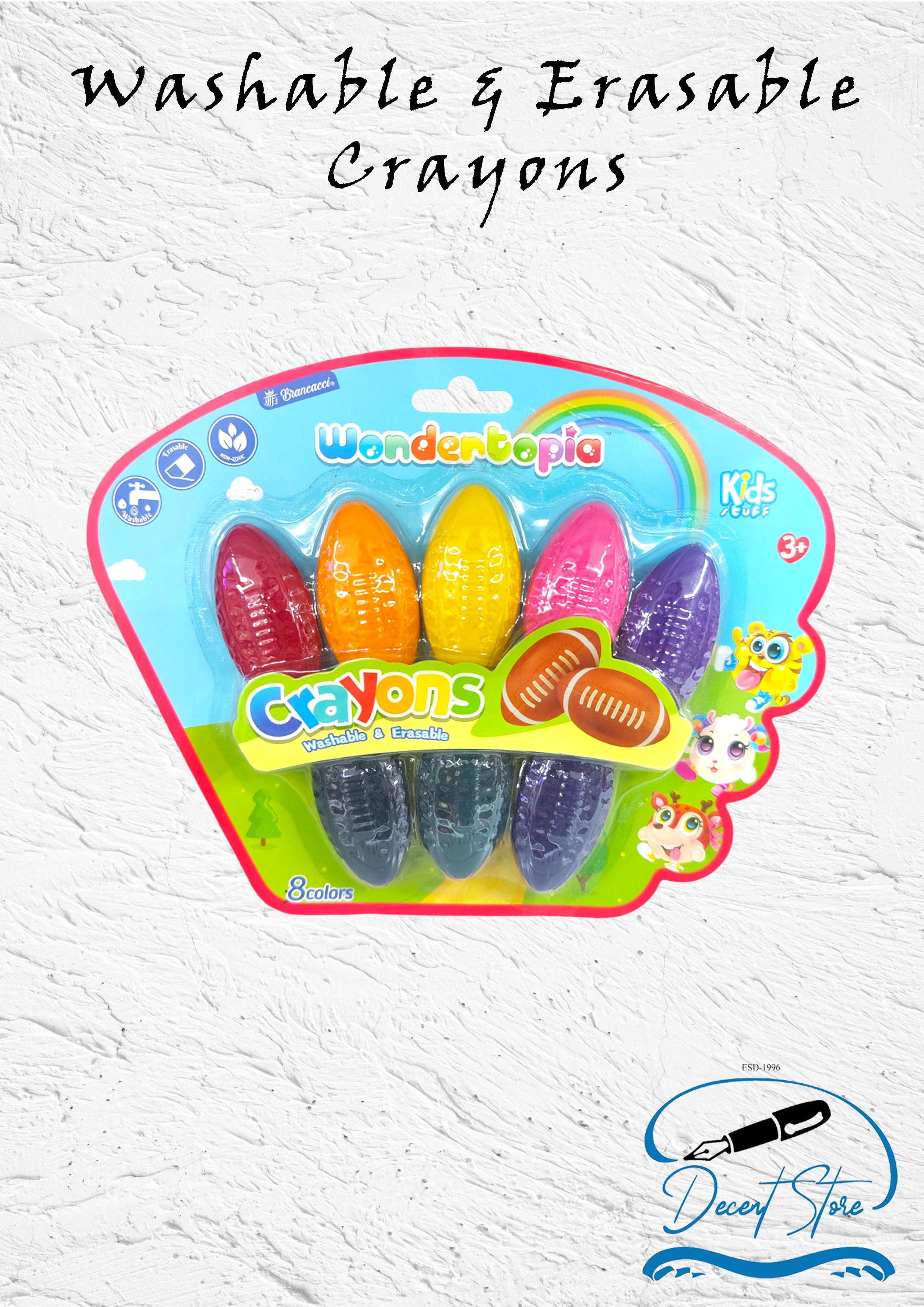 Crayons in Vegetable Shapes